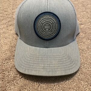 Travis Mathew Gray Trucker SnapBack Hat - BRAND NEW
